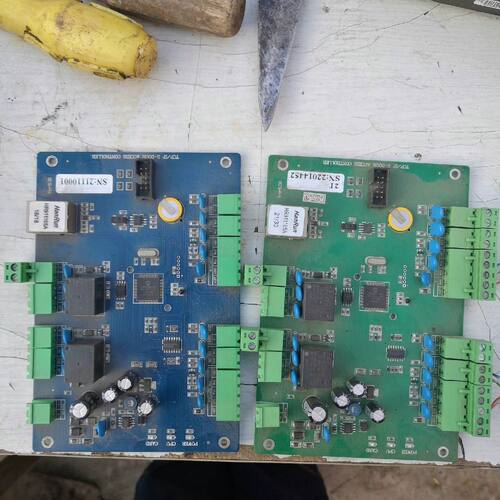 TCP/IP网络联网门禁控制器主板英泽FCARD双门控制板