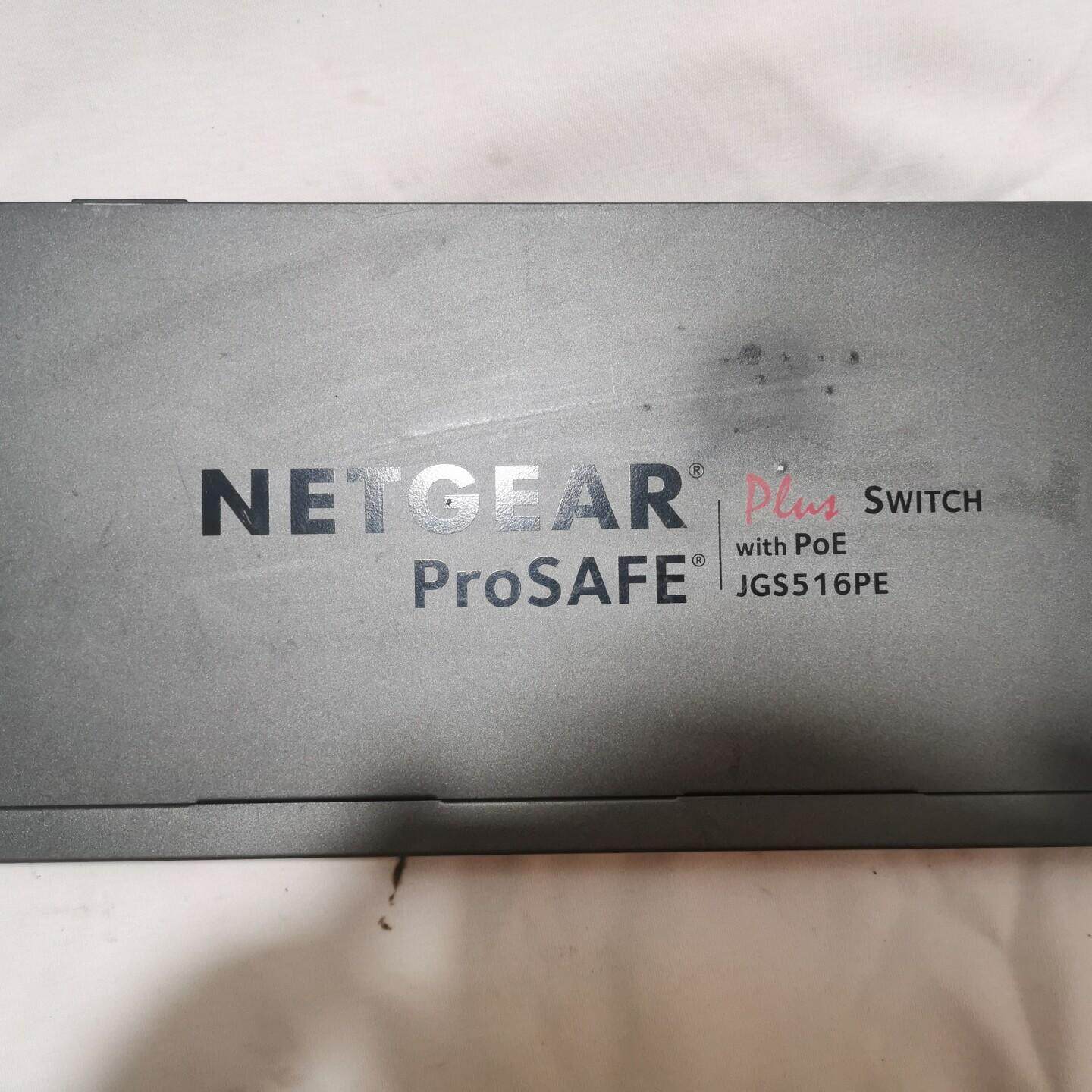 美国网件 NETGEAR JGS516PE 16口全千兆