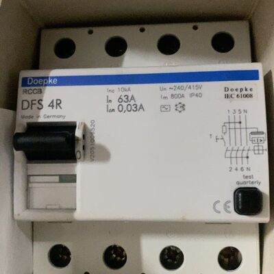 德国Doepke牌 带有原 RCCB.DFS.4