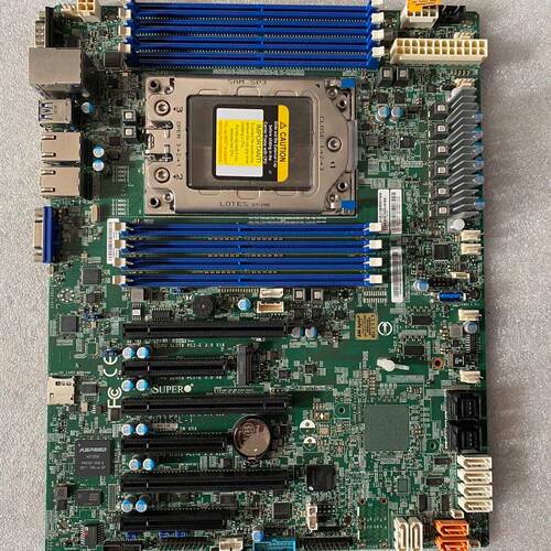 超微 h11ssl-c 单路主板  霄龙amd  自带阵列卡