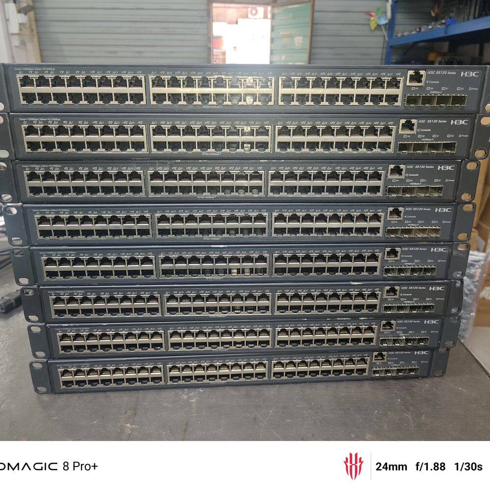 千兆交换机 h3c s5120s-52p-ei 48个千兆电