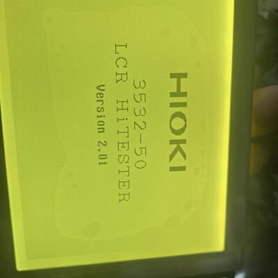 HIOKI 3532-50 LCR HiTester电桥显示