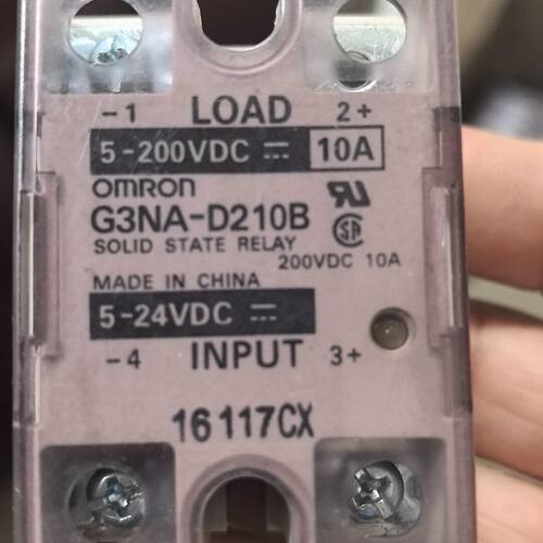 龙固态继电器G3NA-D210B  5-200VDC
