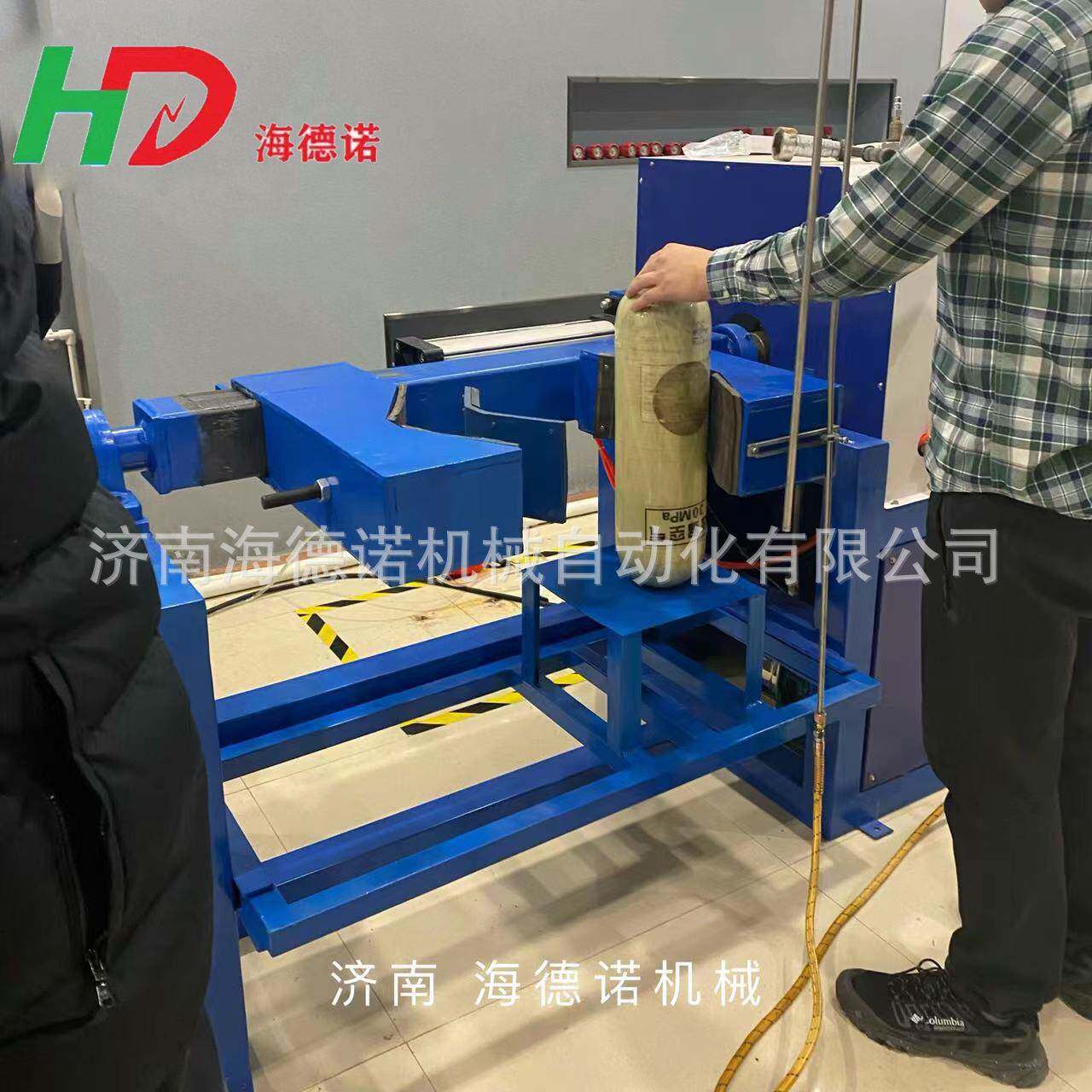 海德诺气外测法水压检测线设备 自动翻转倒水清洗干燥一体机