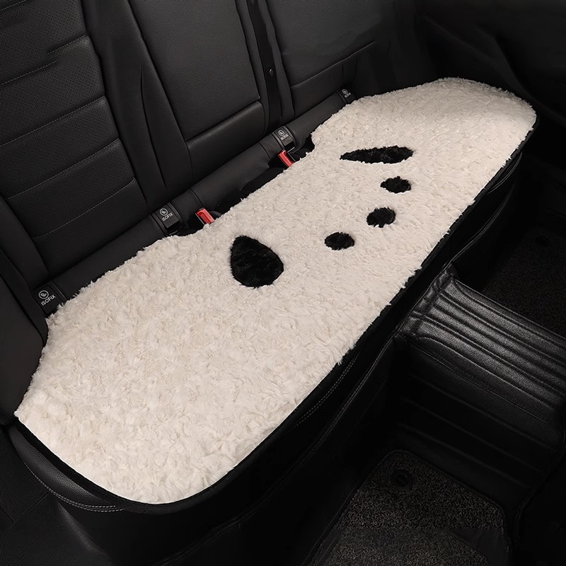 汽车座垫后排长条单片冬季天高级感后排座坐垫座套四季通用座椅套
