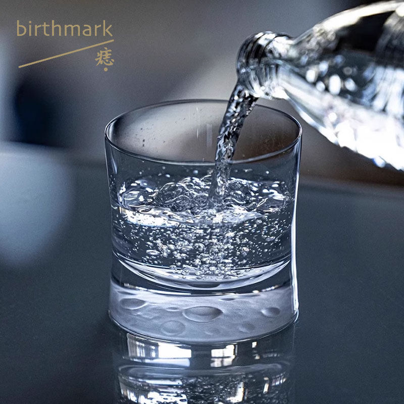 痣月盏酒杯月球杯烈酒杯无铅水晶玻璃威士忌杯子古典杯小众礼物
