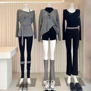 六 11月瑜伽服橱窗搭配 2511D19 远山如黛 祖儿兔兔·