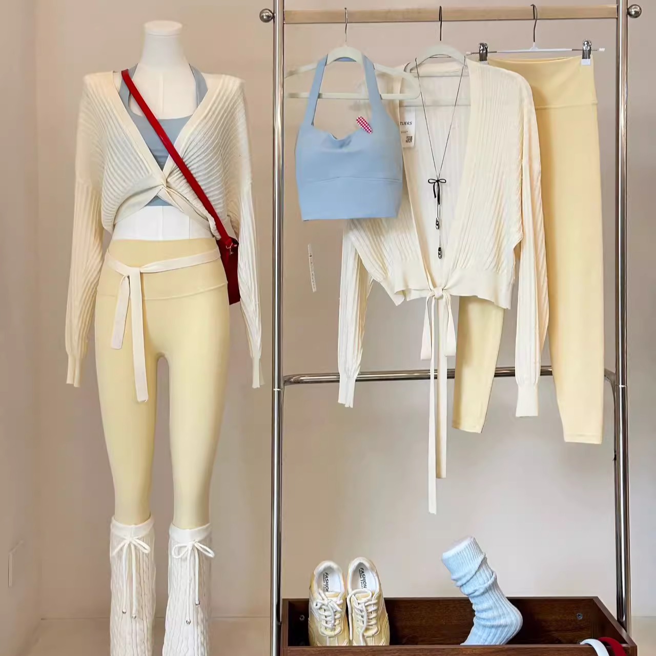 祖儿兔兔miu风~韩系瑜伽服上新