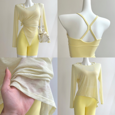 祖儿兔兔miu风~韩系瑜伽服上新