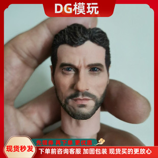 现货 1/6兵人头雕模型 二战系列 碧海狼群U型 潜艇艇长头雕非DID