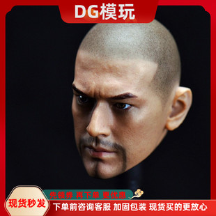 1/6 兵人模型 亚洲影视巨星 金城武 光头胡须版 头雕 现货