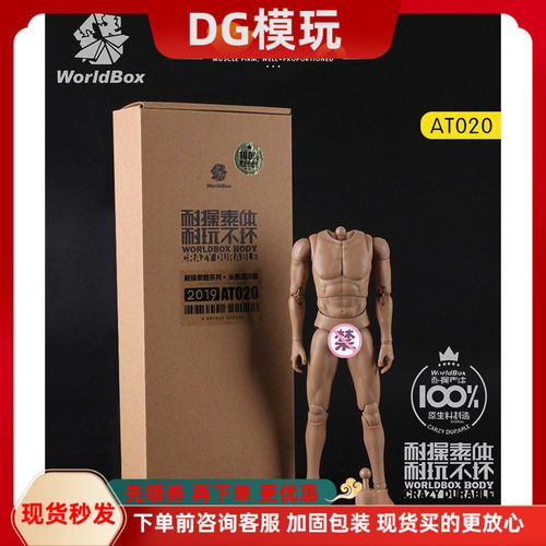 Worldbox 1/6兵人素体模型 AT020 耐操素体 带脖头雕通用版 现货