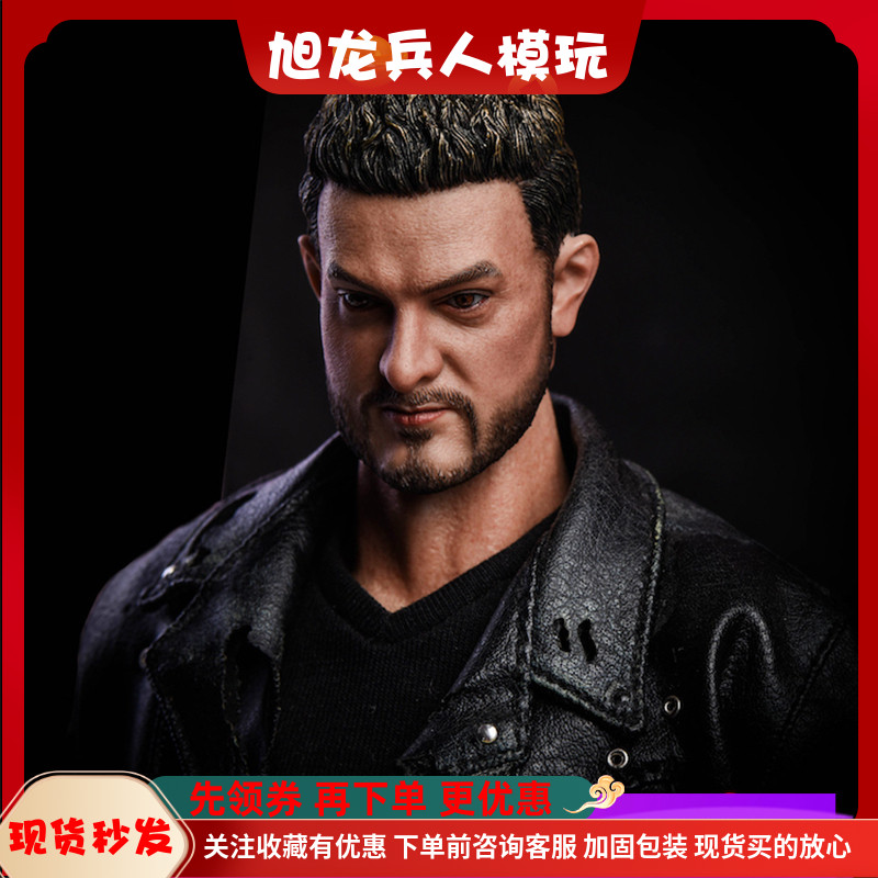 现货 拓亿仕 1/6 兵人头雕 印度 影帝 阿米尔汗神秘巨星头雕模型