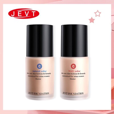 JEVT大师造型持妆粉底液提靓肤色水润遮瑕轻薄服帖不卡粉bb霜学生