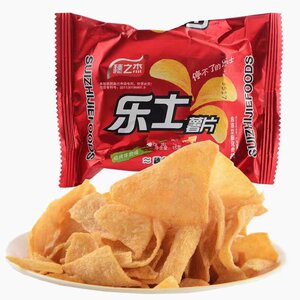 薯片零食山药片乐土薯片锅巴休闲零食怀旧零食大礼包