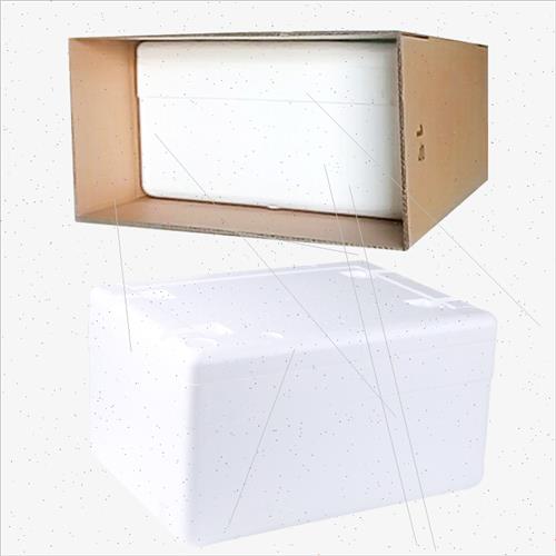 1号加大泡沫配套纸箱蔬菜水果生鲜50斤防冻保温箱大容量快递箱