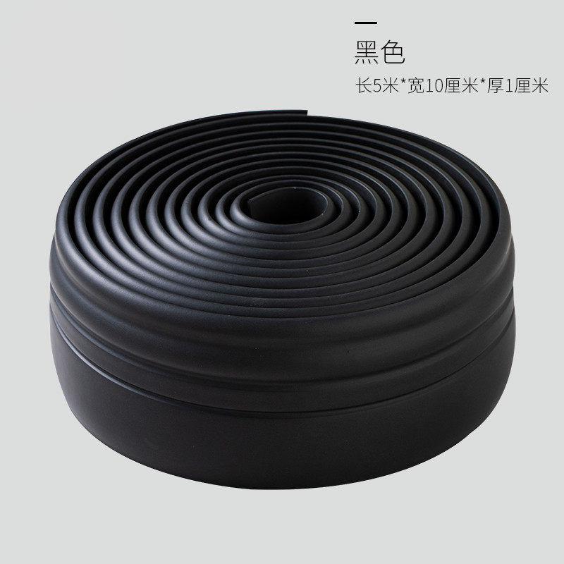 高档角线粘脚板踢贴橱柜地脚线p墙c包边自粘v根地灰色边框3d奢i.