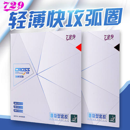 正品友谊729乒乓球反胶纵横普及