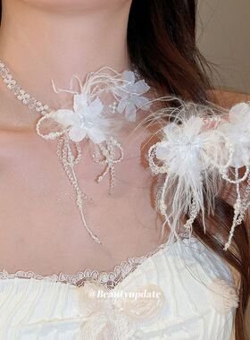 【邂逅礼札】超仙森系花朵项链