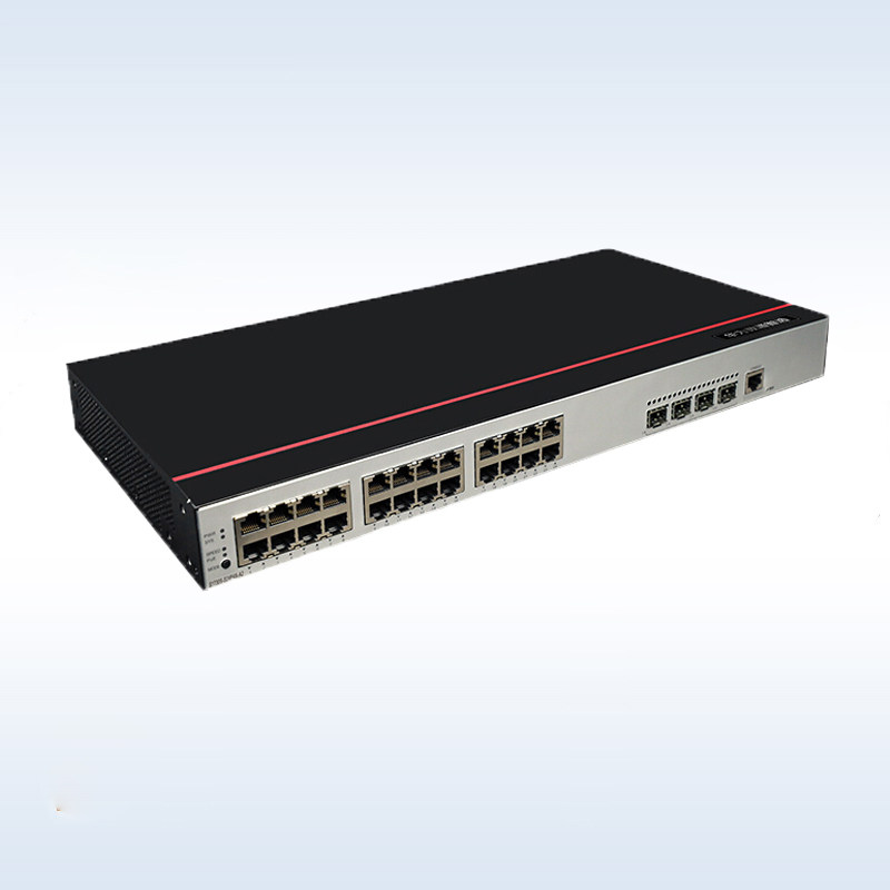 huawei/华为 24口千兆交换机poe供电企业级 4万兆光口web网管静音版s1