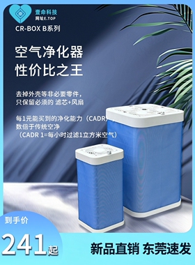 CR-Box空气净化器空气消毒机H11家用办公室防雾霾B1B4