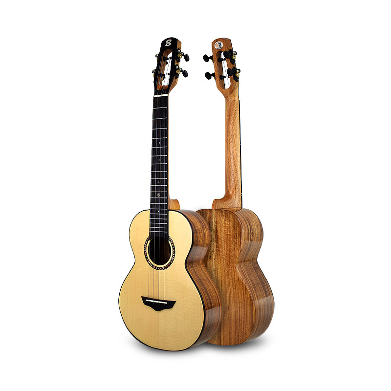 官方旗舰艳阳云杉木全单尤克里里23寸乌克丽丽小吉他ukulelebs30
