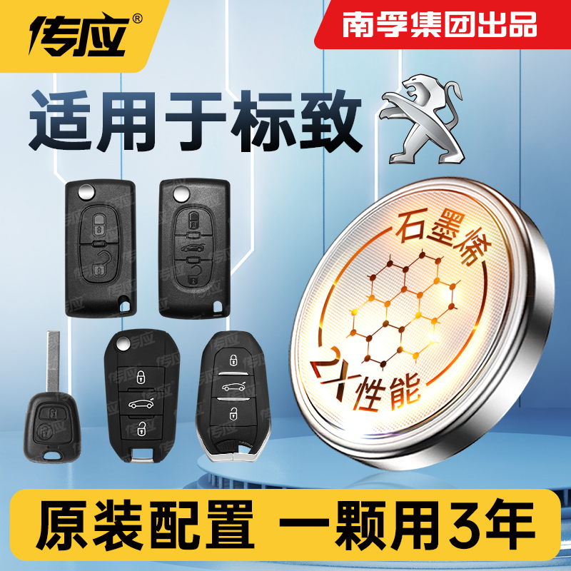 适用于标致新能源专用纽扣电池