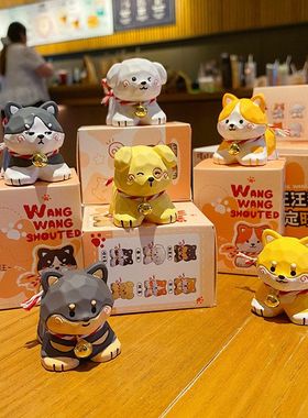 风可爱中控公仔木雕教女汪汪内饰