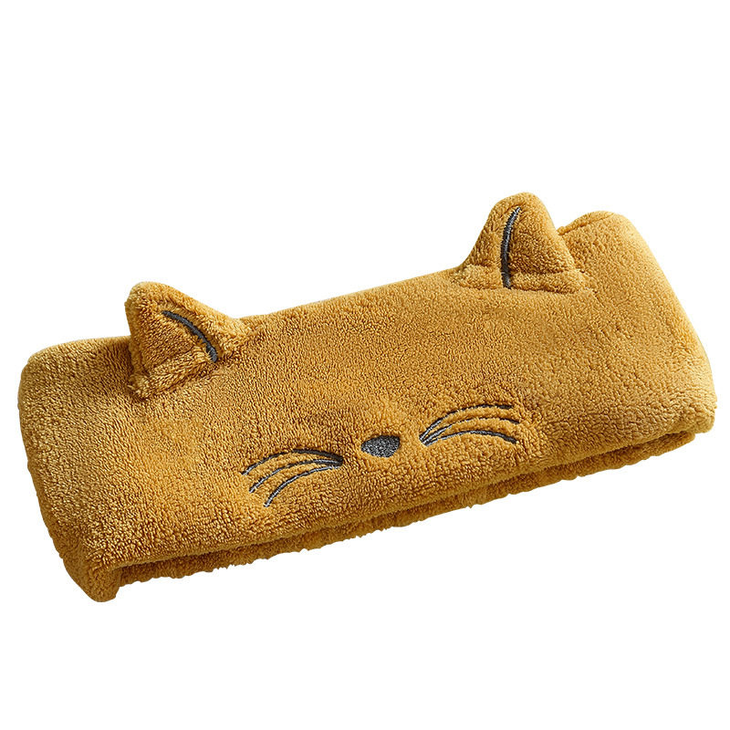 新款日系可爱洗脸束发带韩版卡通化妆发带网红头箍发卡猫耳朵头饰