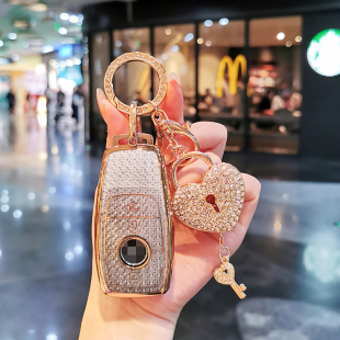 GLE GLA GLB GLC 适用奔驰C260L钥匙套C级C200车E级E300L壳A200L