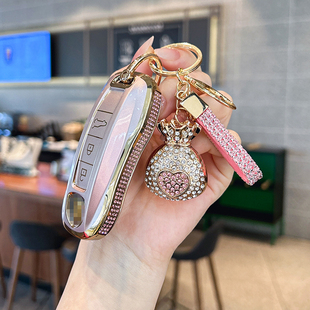 适用保时捷macan钥匙壳911玛卡Taycan卡宴帕拉梅拉macan套718进口