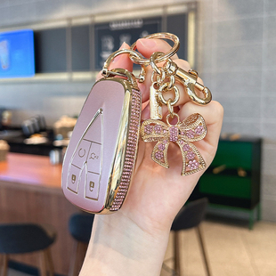 长安钥匙套cs75plus/cs35逸动cs55女85扣unit包unik壳univ欧尚x5