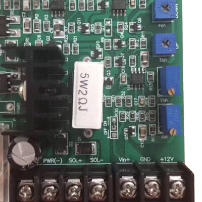 泉州群峰群兴砖机可用脉冲双路液压比例阀放大板放大器0-10V 0-40