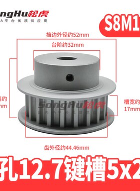 EBL01-S8M150 250 300 400-18-B-N-d12至20S8M18齿同步轮皮带轮