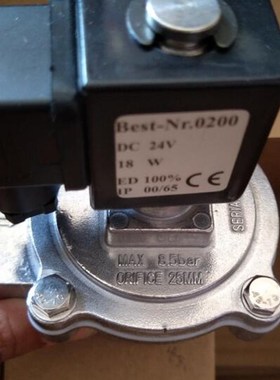 MAX8.5bar ORIFICE25MM电磁脉冲阀一寸除尘器专用