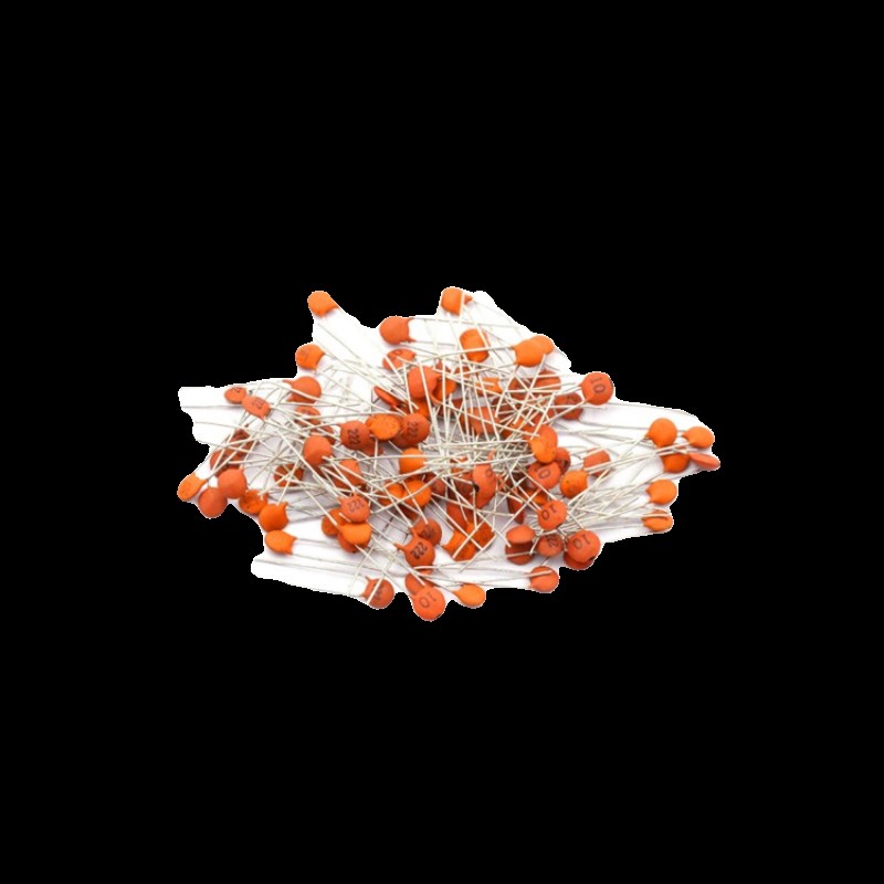 直插瓷片电容50V 22PF/30PF/33PF/100PF 102 103 104 100NF 10NF