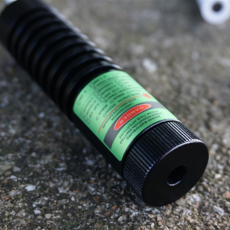 青绿光激光管100mW450 520 488 405 638nm红蓝色定位指示光学模组