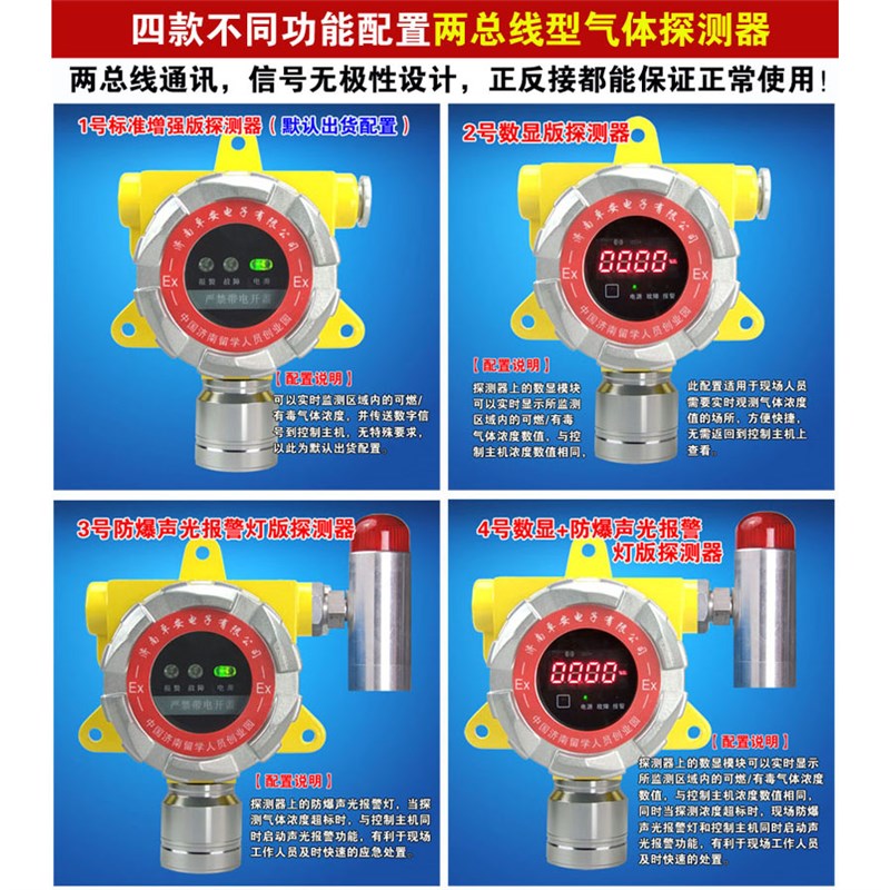 固定式工业有毒气体磷化氢报警器传感器控制主机T浓度检测仪探测