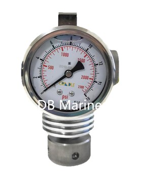 IMPA652632最高压力指示器 60型爆发压力表 柴油机0-25MPA船用