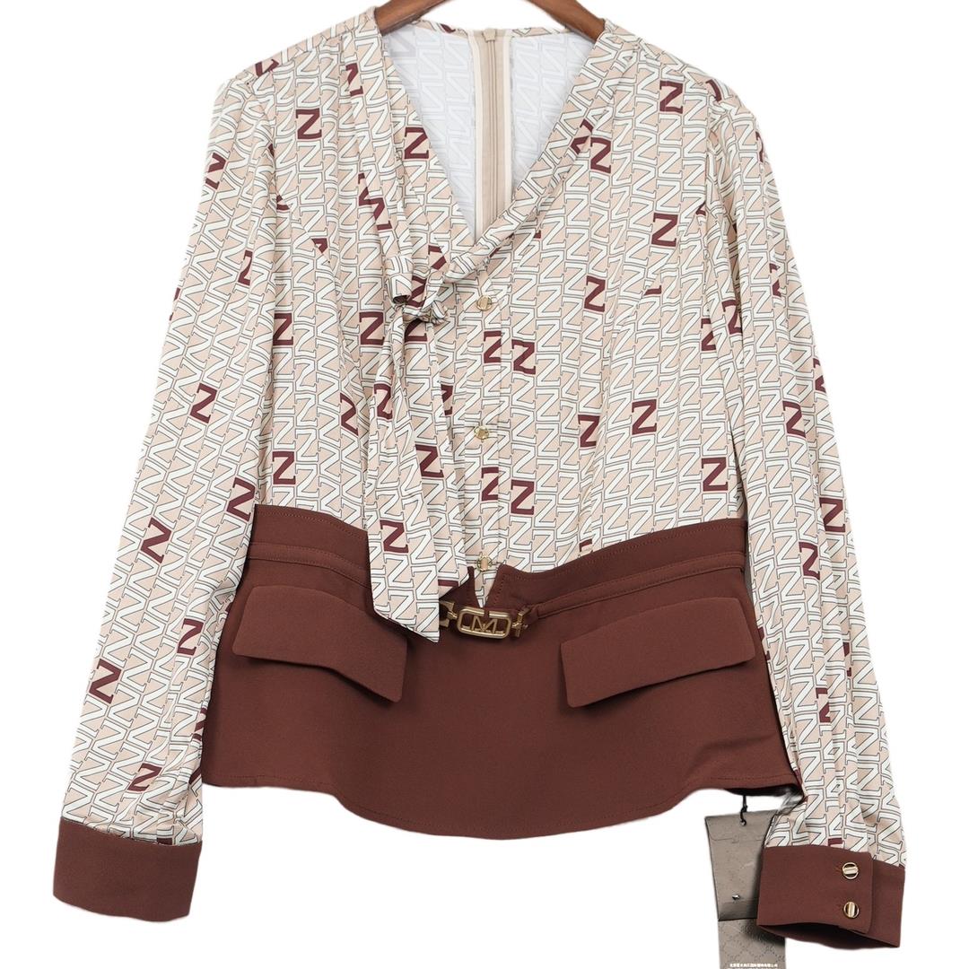 慕天姿精选品牌女装高端时尚气质百搭卡其色连衣裙慕天姿A1-18301