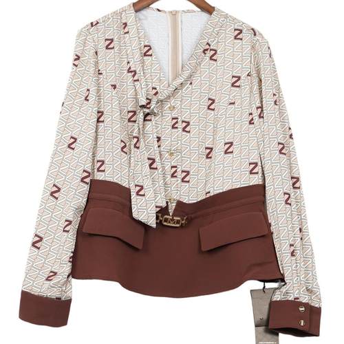 慕天姿精选品牌女装高端时尚气质百搭卡其色连衣裙慕天姿A1-18301