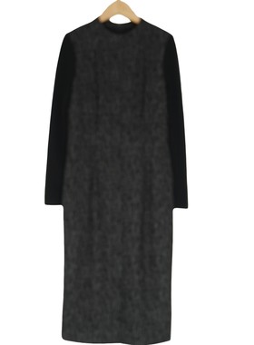 睐牌精选品牌女装高端休闲时尚气质百搭女黑色连衣裙睐A4-17093