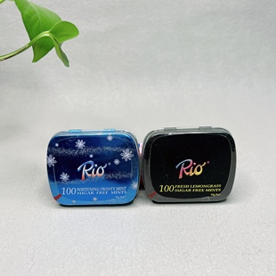 临期 皓洁冰爽薄荷糖压片糖果口香糖提神清新口气 柠檬香草味