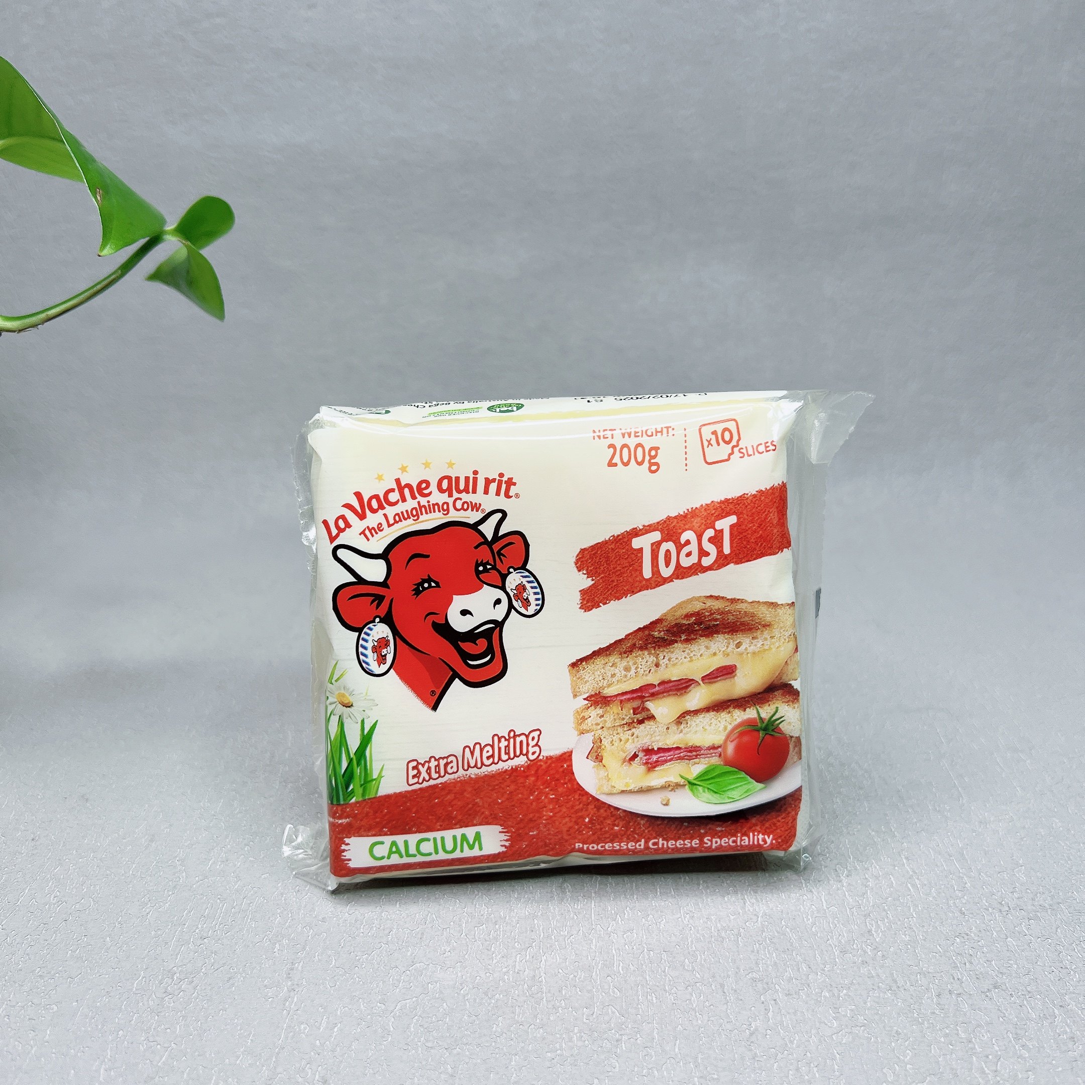 临期乐芝牛吐司原味切片奶酪200g（10片）再制干酪烘焙西餐三明治