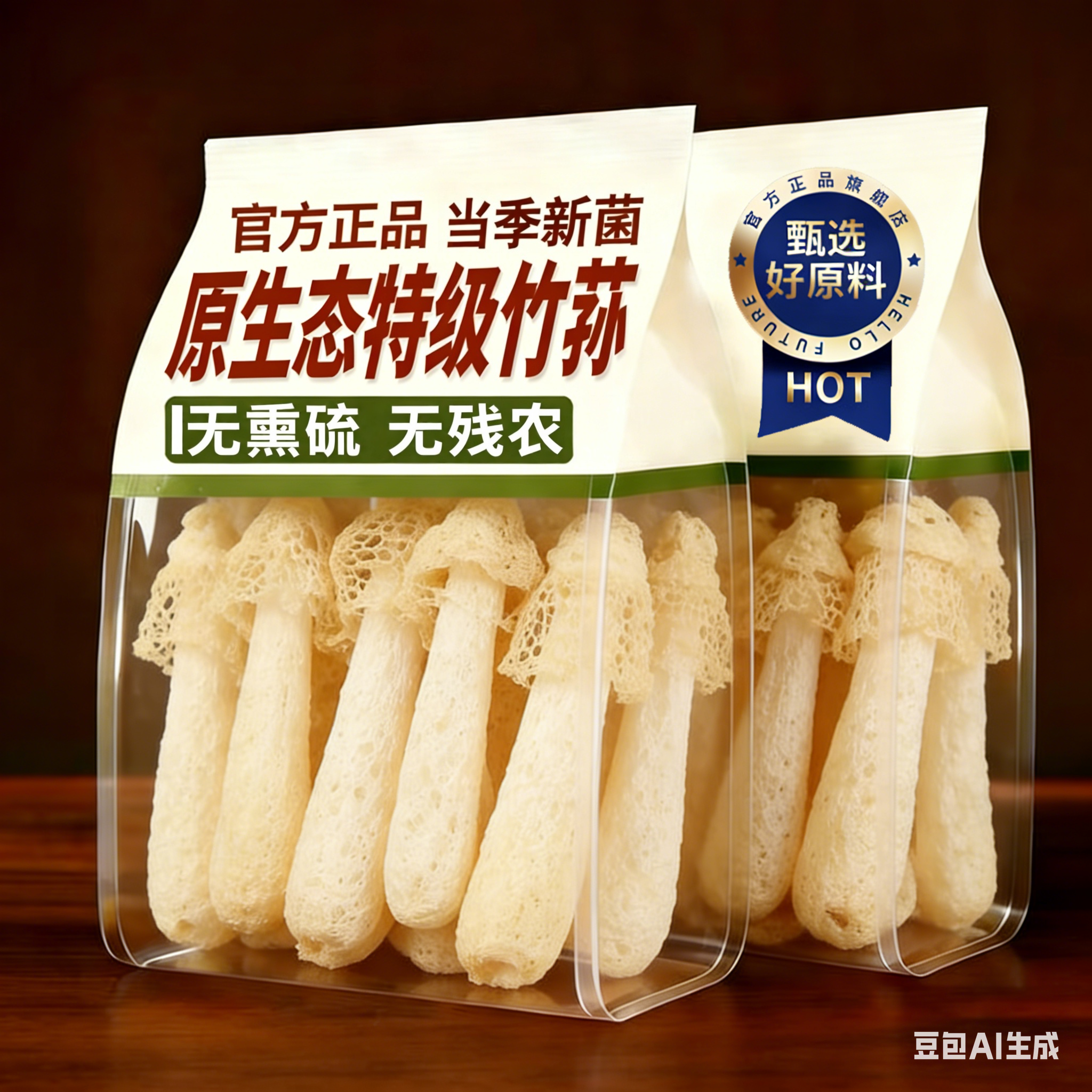 竹荪特级干货官方旗舰店无硫长裙非野生竹荪露思同款新鲜蘑菇煲品,粮油调味/速食/干货/烘焙,特色干货及养生干料,淘宝优惠券,粉丝福利购,淘宝优惠卷