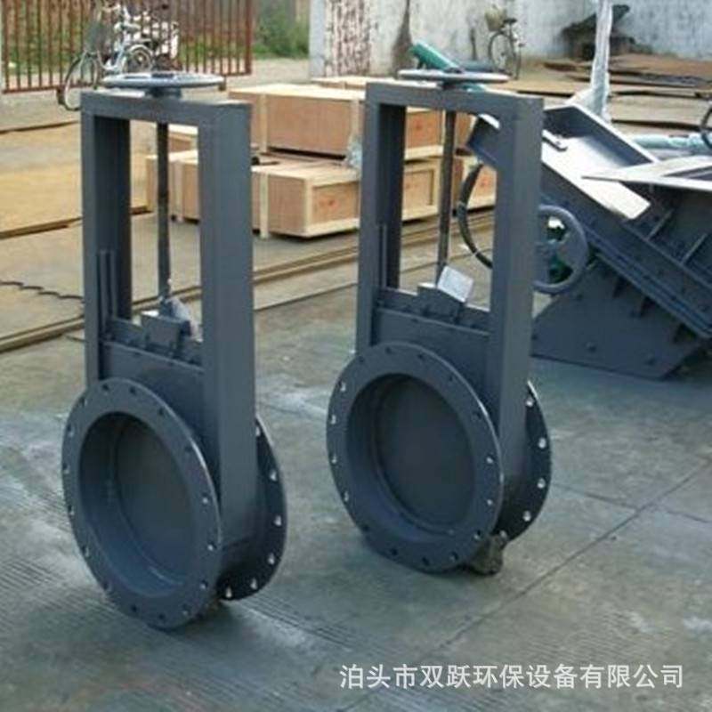 现货供应插板阀碳钢电动气动手动除尘器下料口闸板门手轮插板阀_虎窝淘