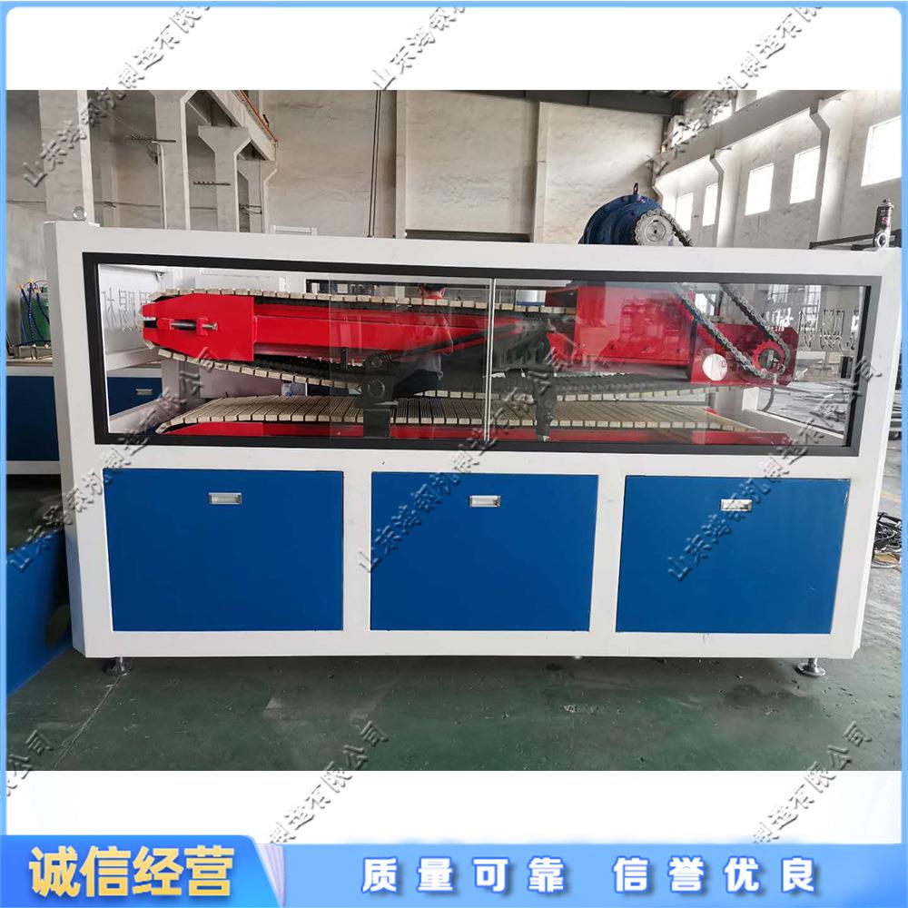 皮带式管材牵引机 全自动PE/PVC管牵引机 塑料管材生产加工设备