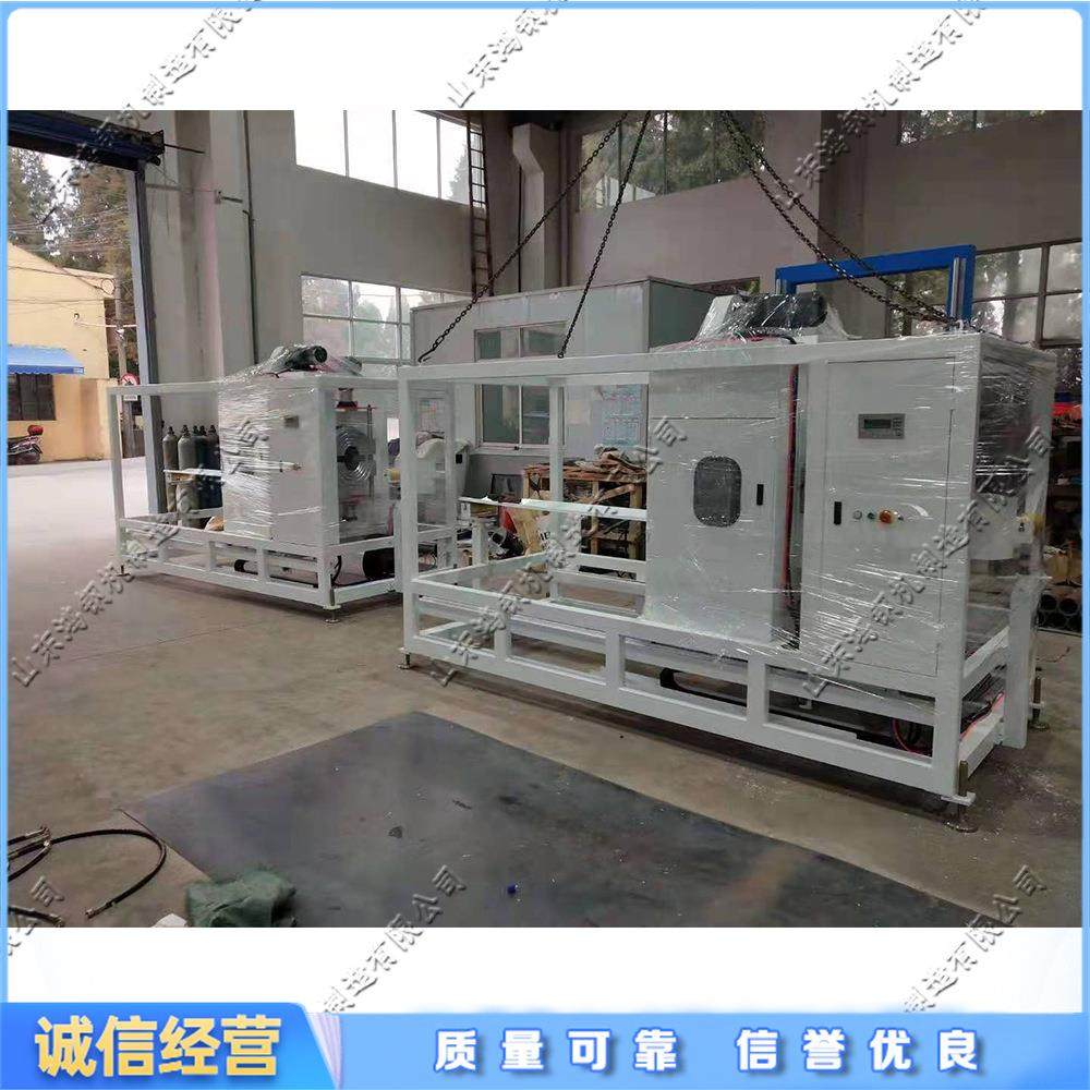 自动塑料管材环形切割倒角机 PLC自动管材切断机 塑料方管裁切机