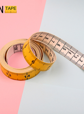 WINTAPE尺子便携皮尺软尺量衣尺裁缝尺三围腰围尺2米软尺量身高尺