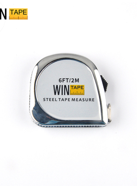 wintape不锈钢卷尺小巧便携随身尺量衣尺三围尺2米锰钢尺带测量尺